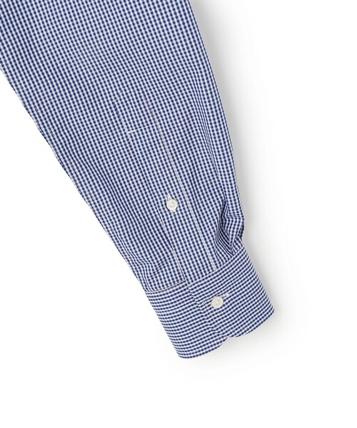 J.PRESS（J.プレス） シャツ 「PREMIUM PLEATS / 形態安定」ギンガム