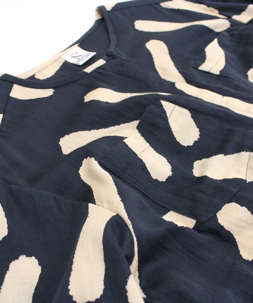 「RNA-N」 半袖ブラウス MEDIUM キャメル レディース_画像7