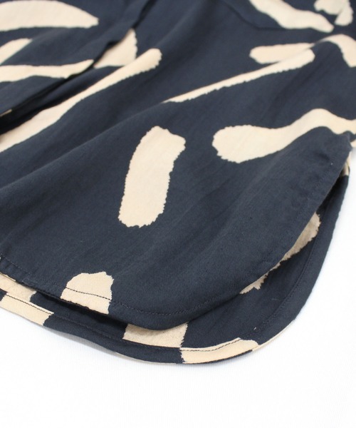 「RNA-N」 半袖ブラウス MEDIUM キャメル レディース_画像8