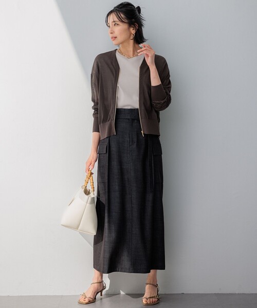 「23区」 ノースリーブトップス 32 ピンク レディース_画像4