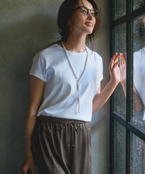 「23区」 ノースリーブトップス 32 ピンク レディース_画像5