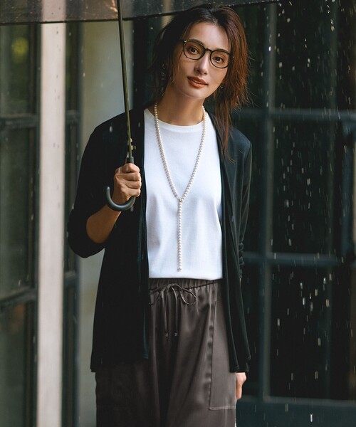 「23区」 ノースリーブトップス 32 ピンク レディース_画像6