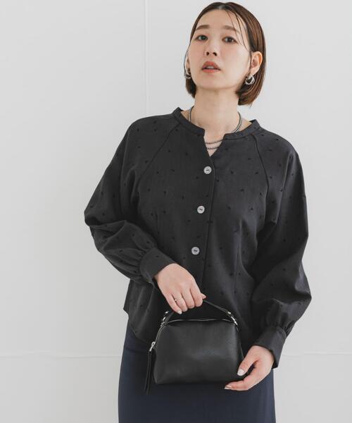 F by ROSSO（エフバイロッソ） ブラウス シャツ ハート刺繍2WAY