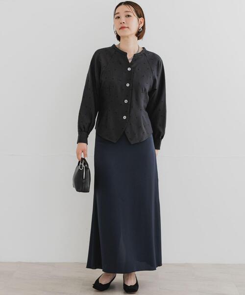 【美品】  LOHEN / ローヘン | 2022AW | ブラウス | F | ブラック | レディース LOHEN / ローヘン コットン ナイロン ノット 2way ブラウス : KLD