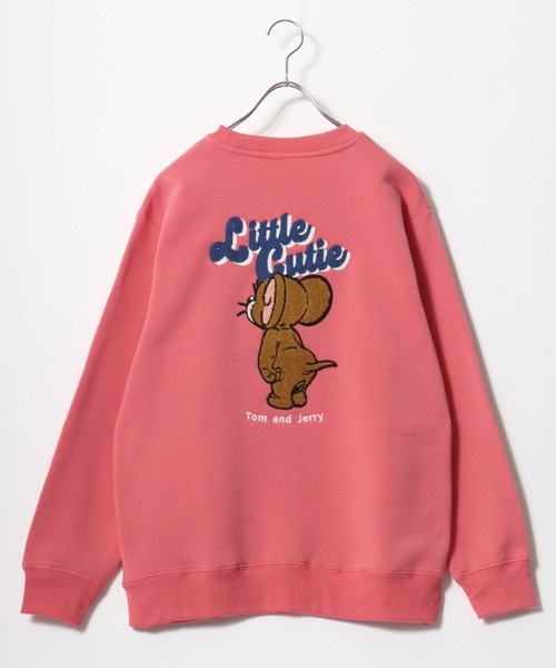 トレーナー スウェット 2025AW Tom and Jerry/トムとジェリー 裏起毛