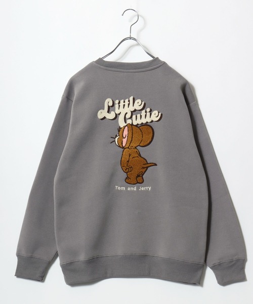 トレーナー スウェット 2025AW Tom and Jerry/トムとジェリー 裏起毛