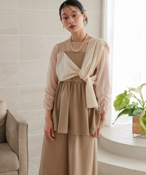 Jolie et Jolie（ジョリー エ ジョリー） パンツドレス 「結婚式