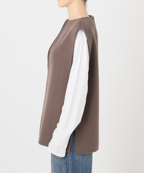 Spick＆Span（スピック アンド スパン） ベスト ジレ ダブルフェイスV