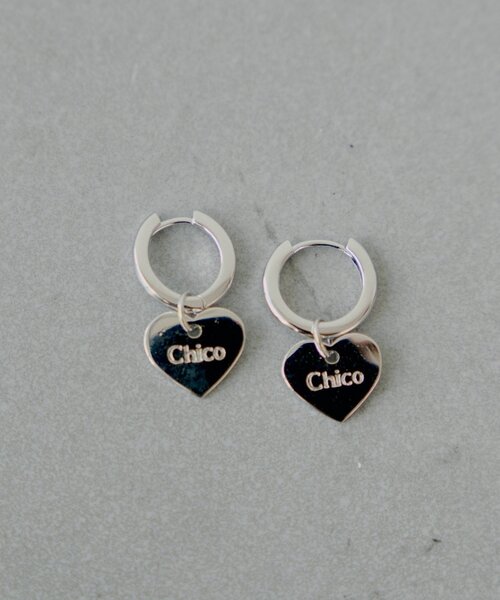 ピアス Chiko Chico（チコ） ピアス ハートデザインフープピアス レディース