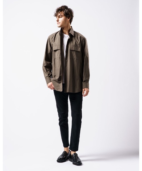 wjk 長袖シャツ LARGE ブラック メンズ : ZOZOTOWN Yahoo!店 - 通販