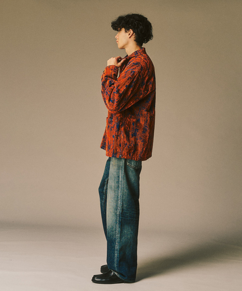 417 EDIFICE（フォーワンセブンエディフィス） カバーオール ベロア