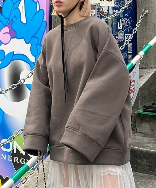 Alley Tokyo トレーナー スウェット 裏起毛 「セットアップで着られる
