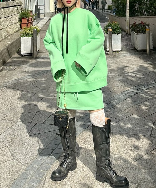 Alley Tokyo トレーナー スウェット 裏起毛 「セットアップで着られる