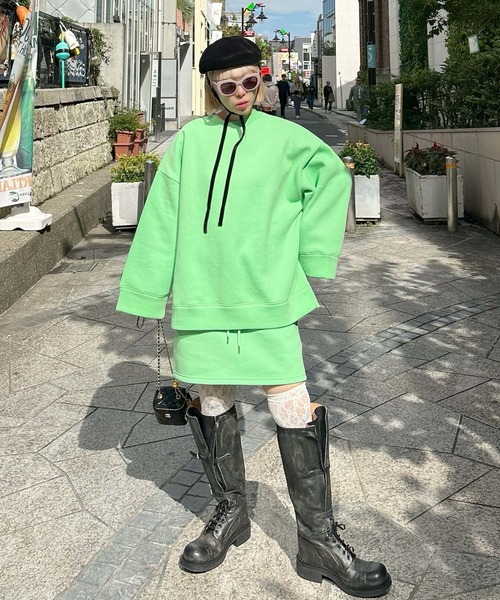 Alley Tokyo トレーナー スウェット 裏起毛 「セットアップで着られる