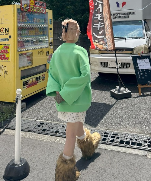 Alley Tokyo トレーナー スウェット 裏起毛 「セットアップで着られる