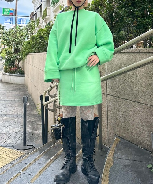 Alley Tokyo トレーナー スウェット 裏起毛 「セットアップで着られる