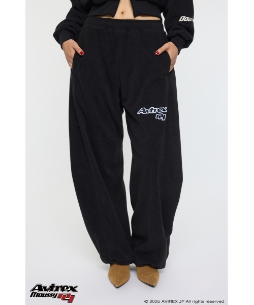 MOUSSY（マウジー） パンツ AVIREX FLEECE パンツ レディース