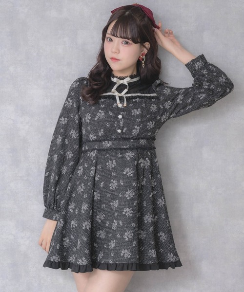 ROJITA（ロジータ） ワンピース リボンテープフリルワンピース