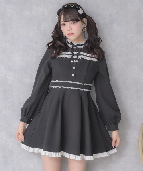ROJITA（ロジータ） ワンピース リボンテープフリルワンピース