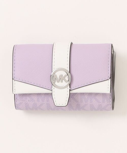 新品☆MICHAEL KORS キーケース　ピンク レザー キーケース マイケルコース MICHAEL KORS キーケース （ピンク） -waja bazar