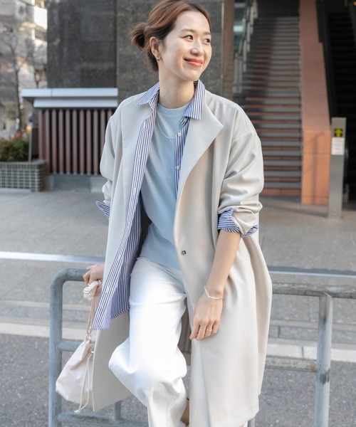 「URBAN RESEARCH DOORS」 コート SMALL ネイビー レディース_画像2