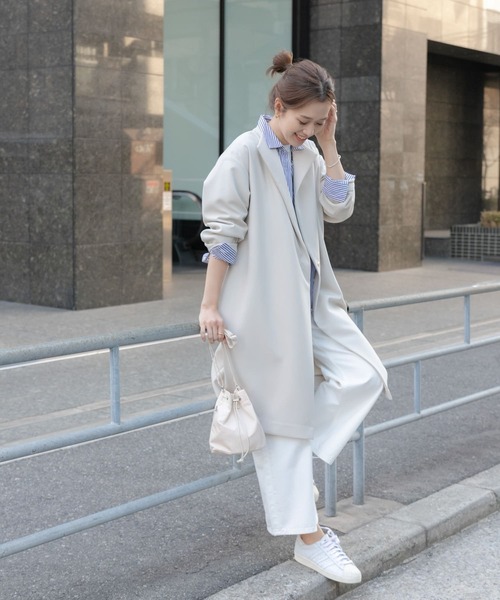 「URBAN RESEARCH DOORS」 コート SMALL ネイビー レディース_画像7