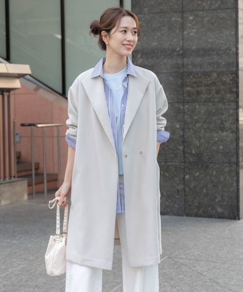 「URBAN RESEARCH DOORS」 コート SMALL ネイビー レディース_画像8