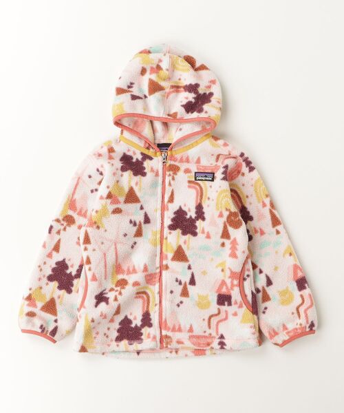 ピンク パタゴニア キッズ アウター patagonia KIDS 花柄ブルゾン 4T