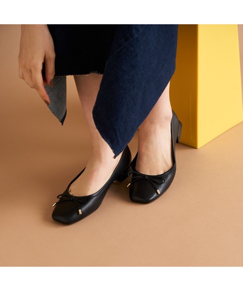 Clarks（クラークス） フラットパンプス UK5.5 ブラック レディース