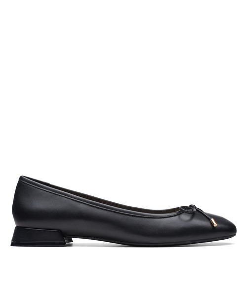 新品 17000円 クラークス Clarks フラットパンプス ブラック Clarks（クラークス） フラットパンプス UK5.5 ブラック レディース