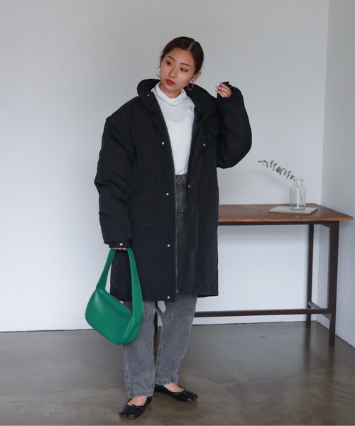 「feepur」 コート MEDIUM ブラック レディース_画像7