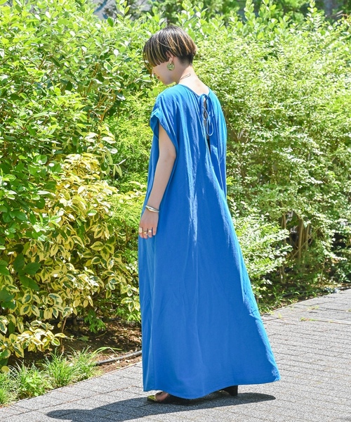 「CITYSHOP」 半袖ワンピース 36 ブラック レディース_画像7