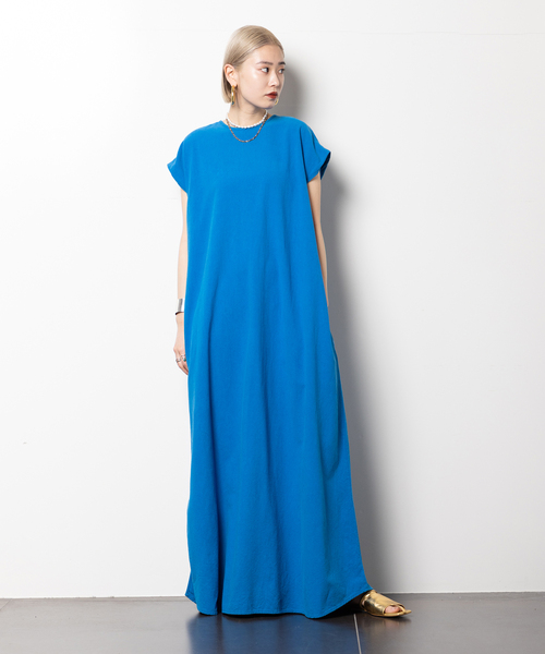 「CITYSHOP」 半袖ワンピース 36 ブラック レディース_画像8