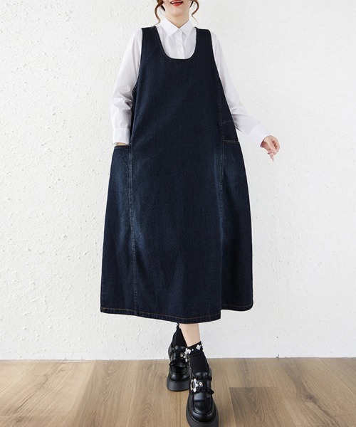 ジャンパースカート デニムジャンパースカート : ZOZOTOWN Yahoo!店