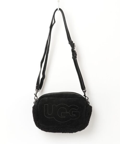 UGG Australia（アグオーストラリア） 「UGG」 刺繍ショルダーバッグ