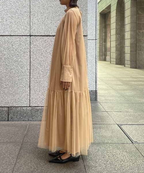 CAPRICIEUX LE'MAGE（カプリシューレマージュ） 長袖ワンピース