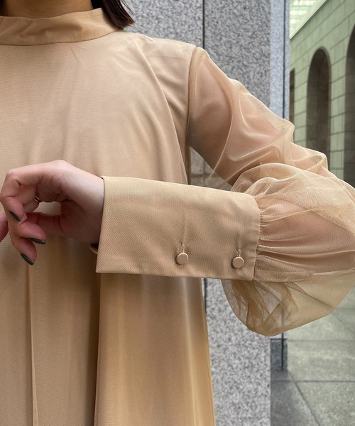 CAPRICIEUX LE'MAGE（カプリシューレマージュ） 長袖ワンピース