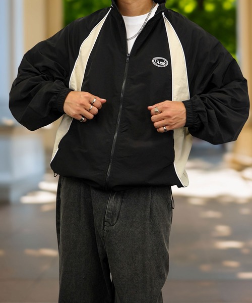 「Burner」 「ANT INDUSTRIAL DESIGN」ナイロンブルゾン LL チャコール メンズ_画像2