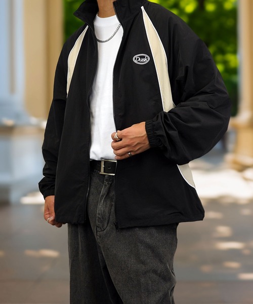 「Burner」 「ANT INDUSTRIAL DESIGN」ナイロンブルゾン LL チャコール メンズ_画像6