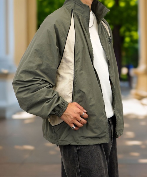 「Burner」 「ANT INDUSTRIAL DESIGN」ナイロンブルゾン LL チャコール メンズ_画像8