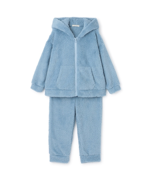 マザウェイズ　男の子　まとめ売り　新品　アウター　パジャマ　110 パジャマ うさぎ＆ねこパーカー＆パンツセット「子供服」「キッズ