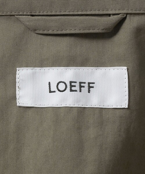 コート アウター 「LOEFF」 オックス フィールド ジャケット UNISEX レディース メンズの画像