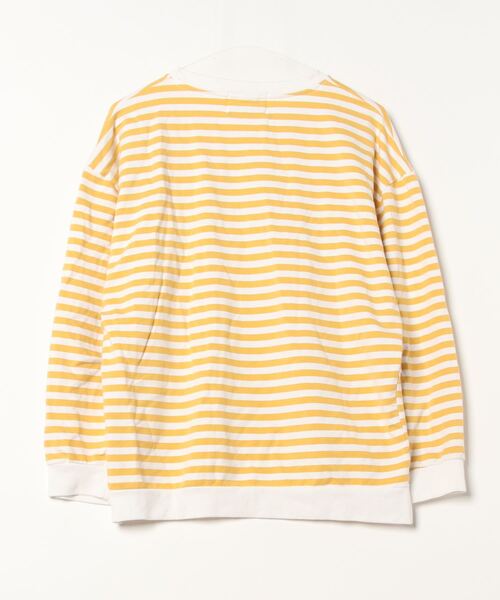 「MAISON BREEZE」 長袖カットソー 5 イエロー レディース_画像2