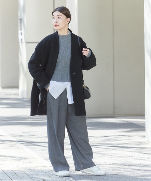 JOURNALSTANDARD L'ESSAGE ノーカラーコート journal standard L'essage（ジャーナルスタンダード レサージュ