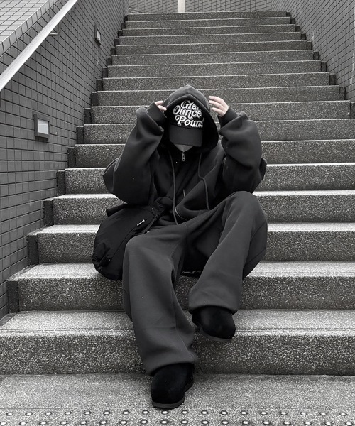 YACA（ヤーカ） パーカー Big Silhouette Logo Zip Parka/ビッグ