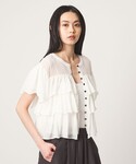 カーディガン 半袖 「EMMEL REFINE...の詳細画像4