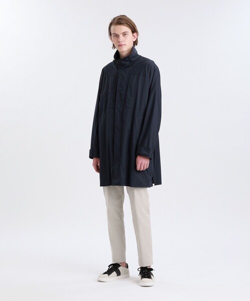 MACKINTOSH PHILOSOPHY ステンカラーコート ネイビー　38 中古・古着通販】MACKINTOSH PHILOSOPHY (マッキントッシュ