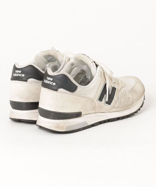 「New Balance」 ローカットスニーカー 24.5cm ホワイト レディース_画像2
