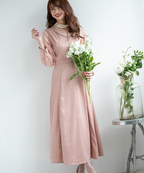 「emiriawiz」 長袖ワンピース SMALL ピンク レディース_画像5