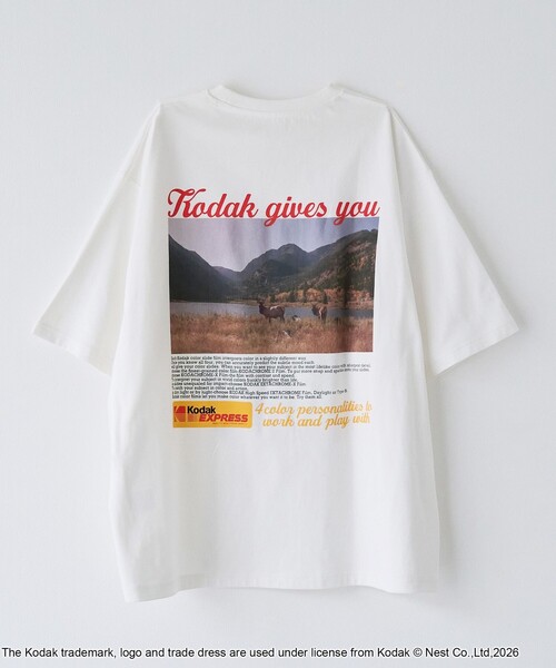 tシャツ 「Kodak/コダック」プリント ショートスリーブTシャツ メンズ